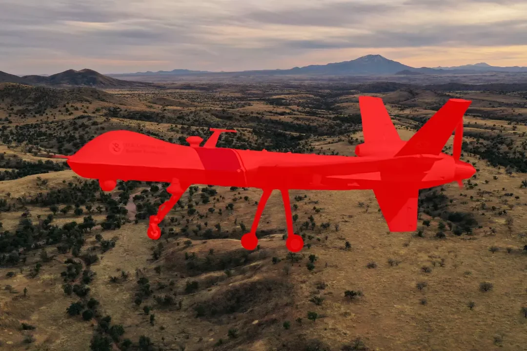 Inside the windowless shipping container where analysts hunt migrants by drone