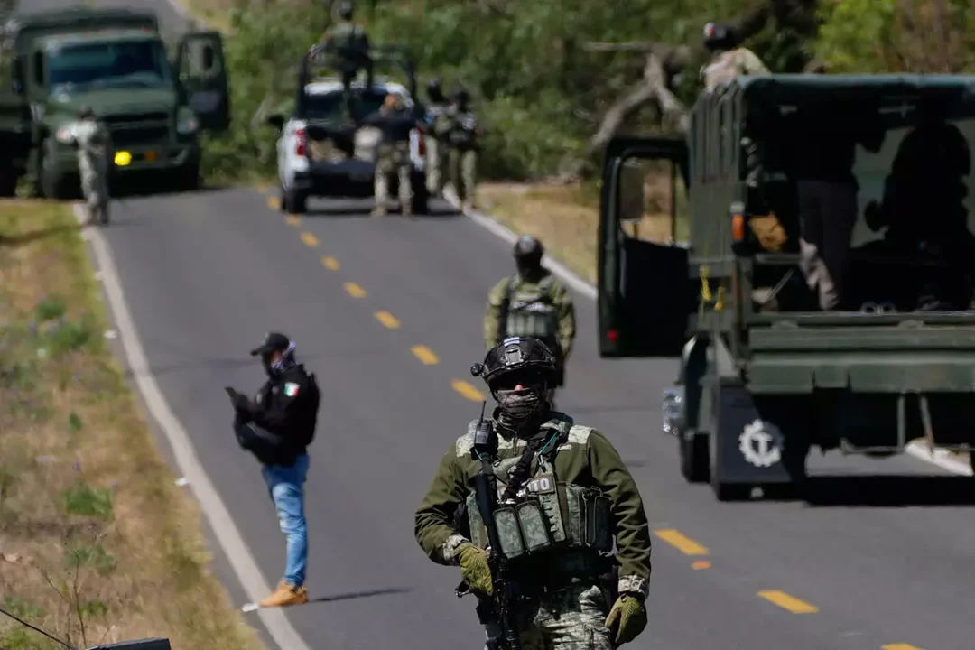 Inside El Mencho’s arsenal: high-powered weapons, 400 gunmen, drones and land mines