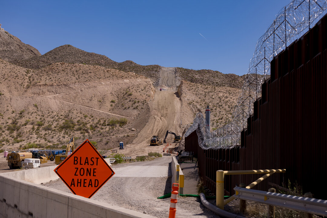 Blasting Begins For Border Wall On Cherished New Mexico Mountain